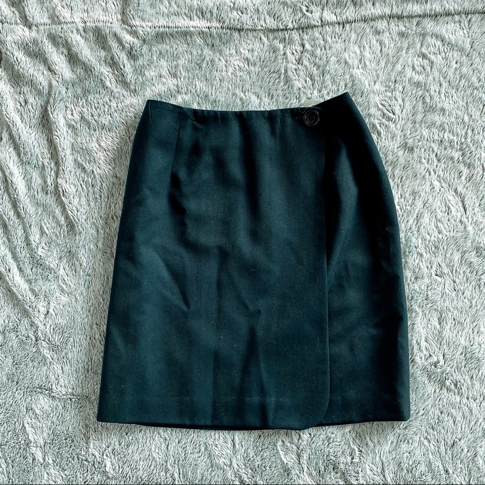 Apertif 💫Vintage💫 Pencil Skirt Wool Navy